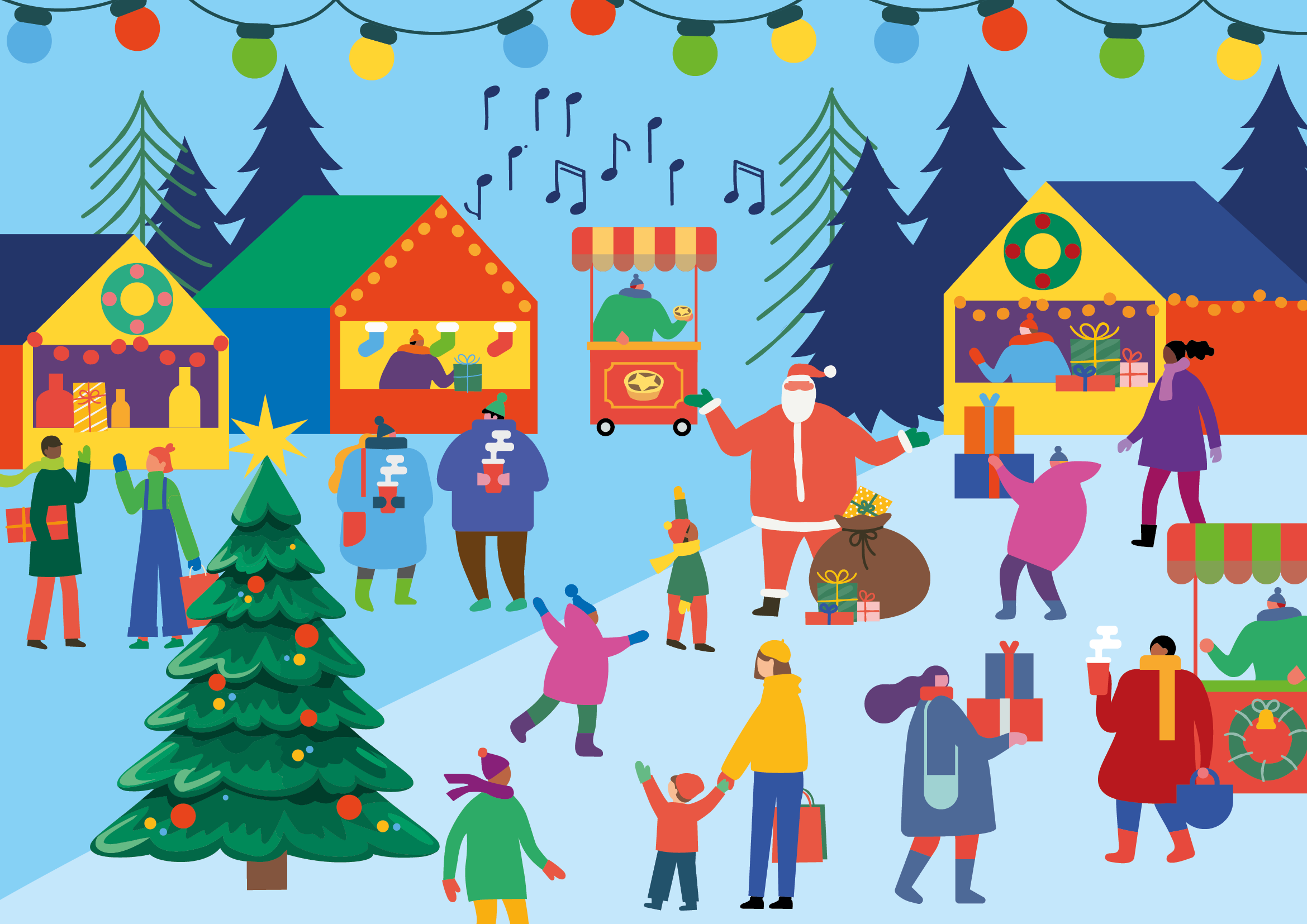 seasonal festivities graphic