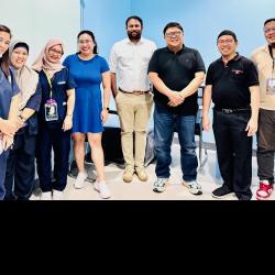 Group photo of training in the Philippines