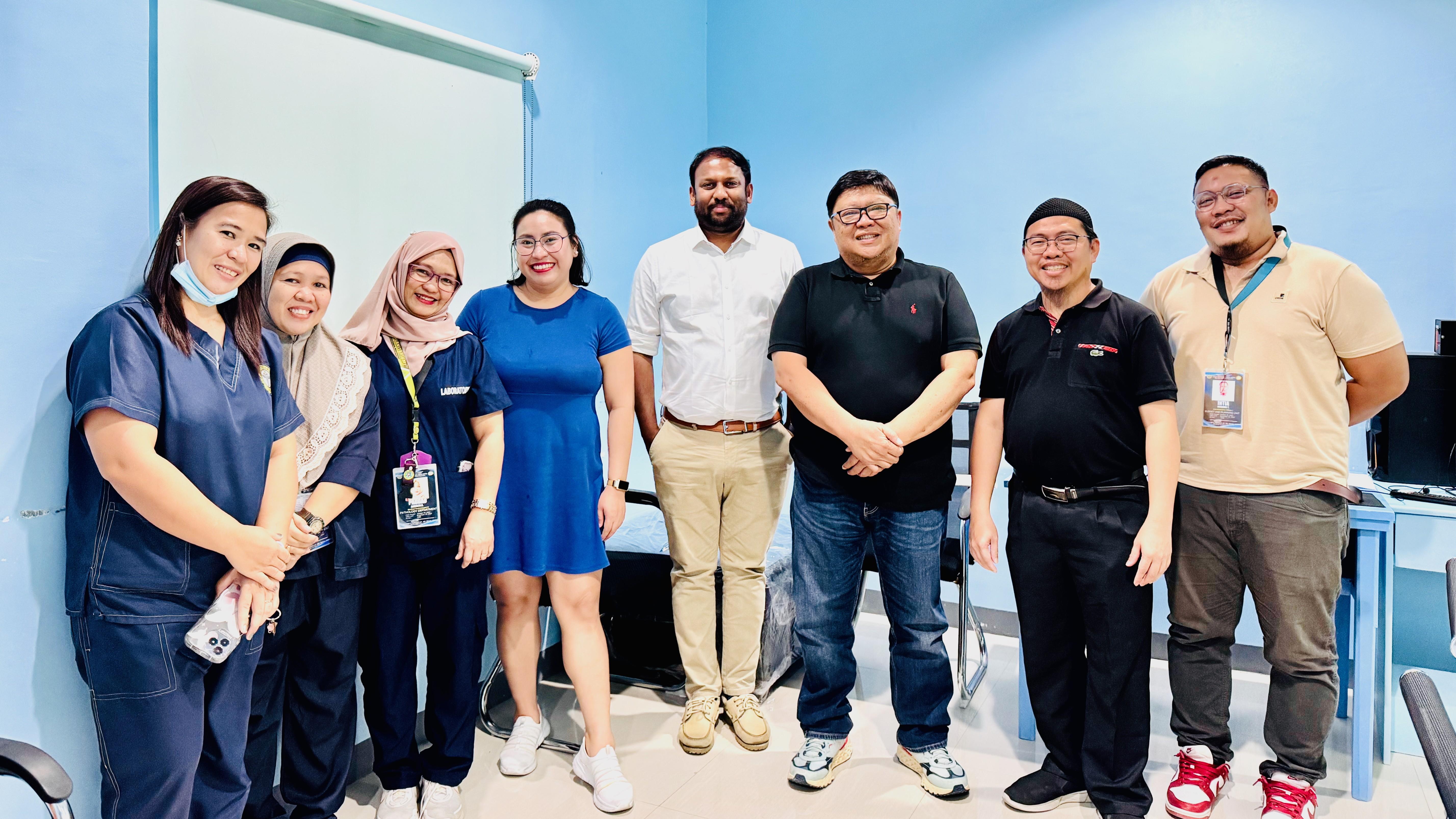 Group photo of training in the Philippines